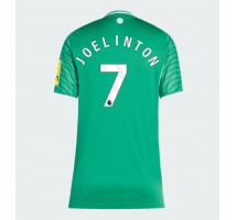 Newcastle United Joelinton #7 Koszulka Wyjazdowa damskie 2025-26 Krótki Rękaw